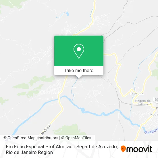 Em Educ Especial Prof Almiracir Segatt de Azevedo map