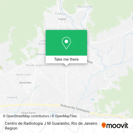Centro de Radiologia J M Guaranho map