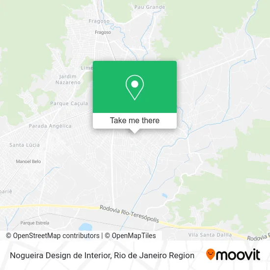 Nogueira Design de Interior map