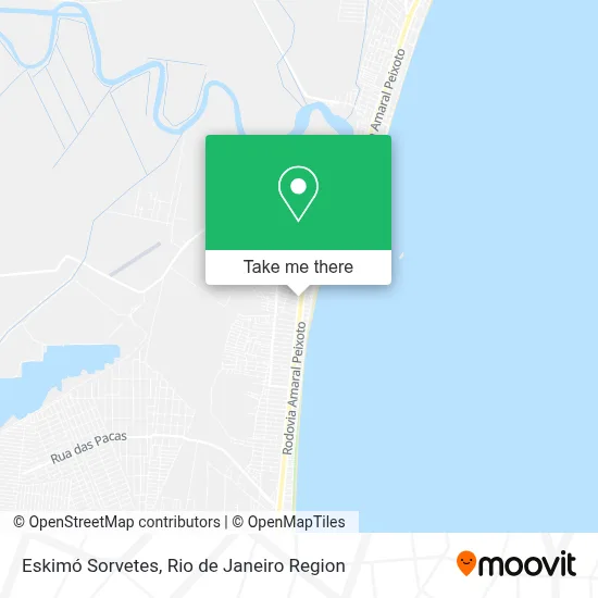Eskimó Sorvetes map