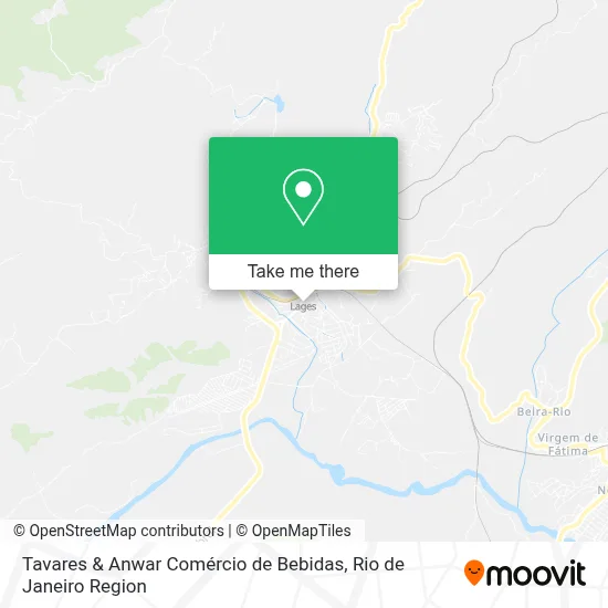 Tavares & Anwar Comércio de Bebidas map