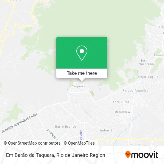 Em Barão da Taquara map