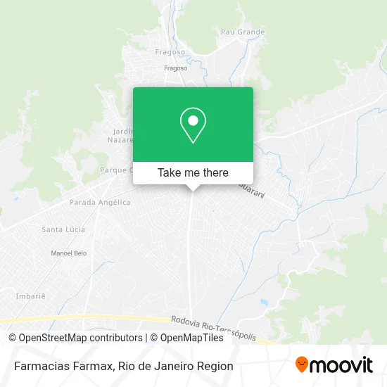 Farmacias Farmax map