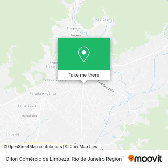 Dilon Comércio de Limpeza map