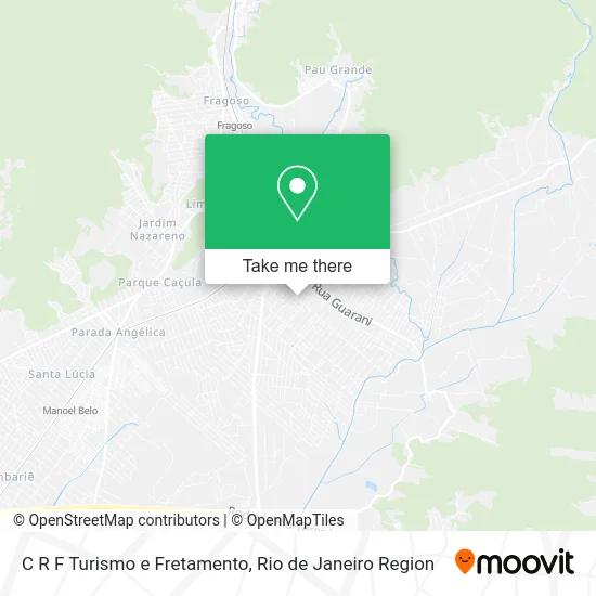 C R F Turismo e Fretamento map