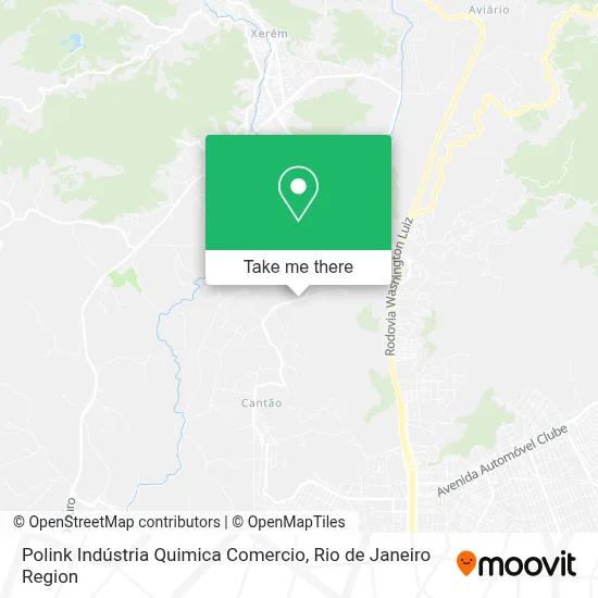Polink Indústria Quimica Comercio map
