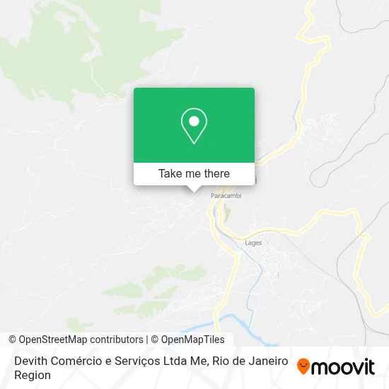 Devith Comércio e Serviços Ltda Me map