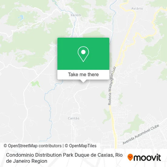 Condomínio Distribution Park Duque de Caxias map