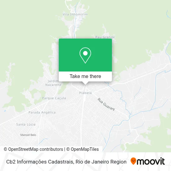 Cb2 Informações Cadastrais map