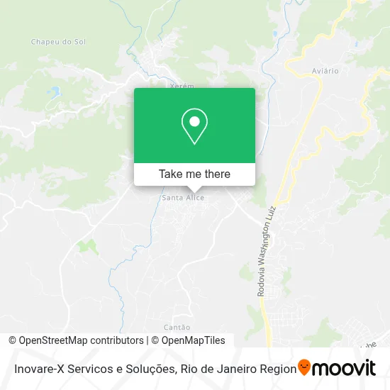 Inovare-X Servicos e Soluções map
