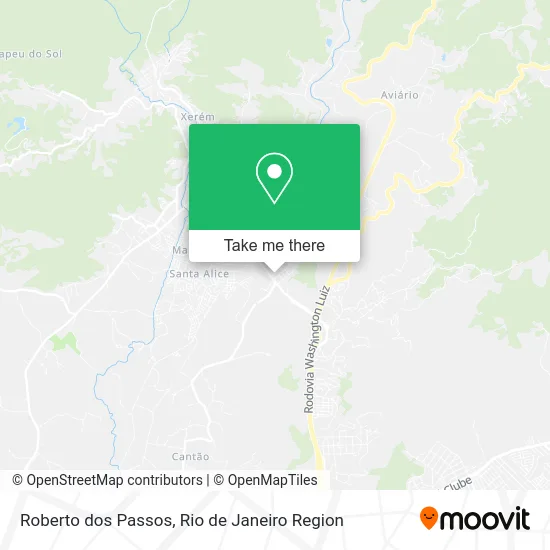 Roberto dos Passos map