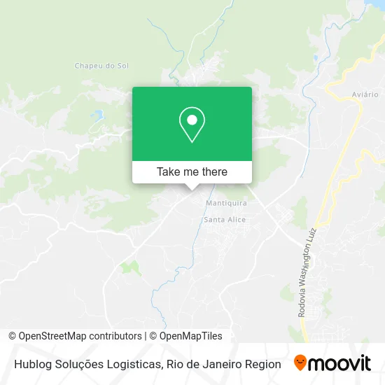 Hublog Soluções Logisticas map