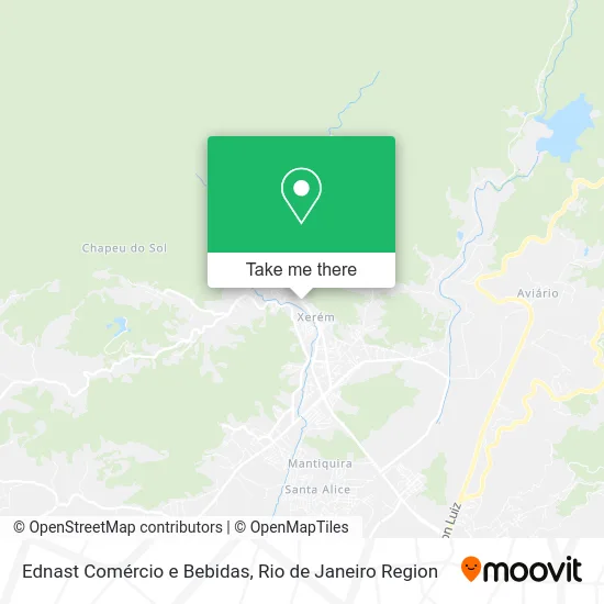 Ednast Comércio e Bebidas map
