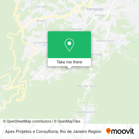 Apex Projetos e Consultoria map