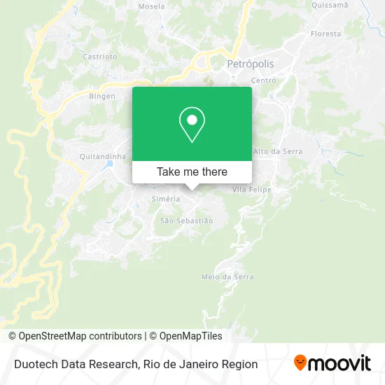 Duotech Data Research map
