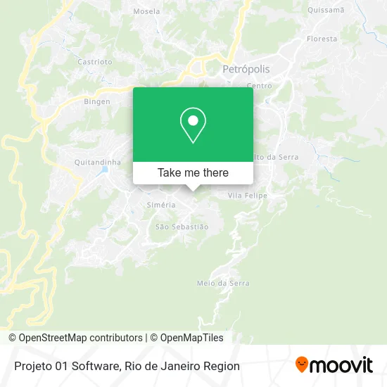Projeto 01 Software map