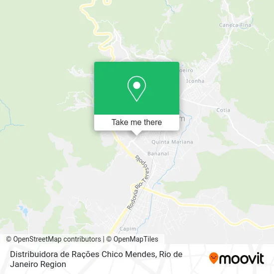 Distribuidora de Rações Chico Mendes map