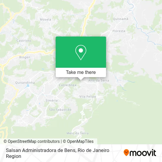 Salsan Administradora de Bens map