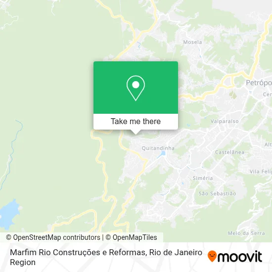 Marfim Rio Construções e Reformas map