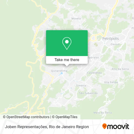 Joben Representações map