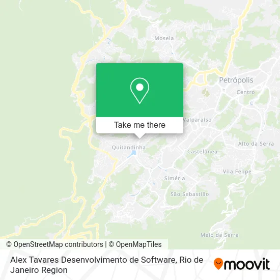 Alex Tavares Desenvolvimento de Software map