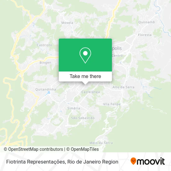 Fiotrinta Representações map