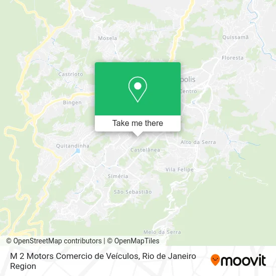 M 2 Motors Comercio de Veículos map
