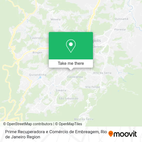 Prime Recuperadora e Comércio de Embreagem map