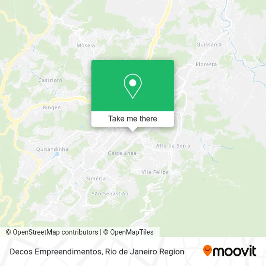 Decos Empreendimentos map