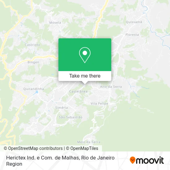 Herictex Ind. e Com. de Malhas map