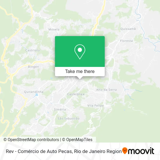 Rev - Comércio de Auto Pecas map