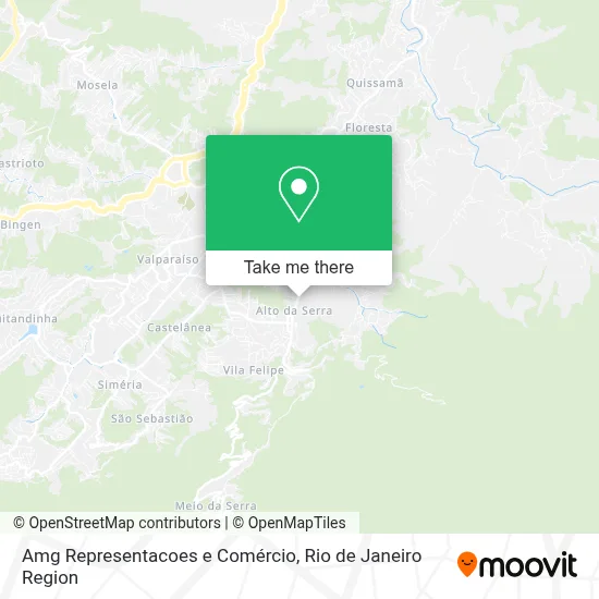 Amg Representacoes e Comércio map