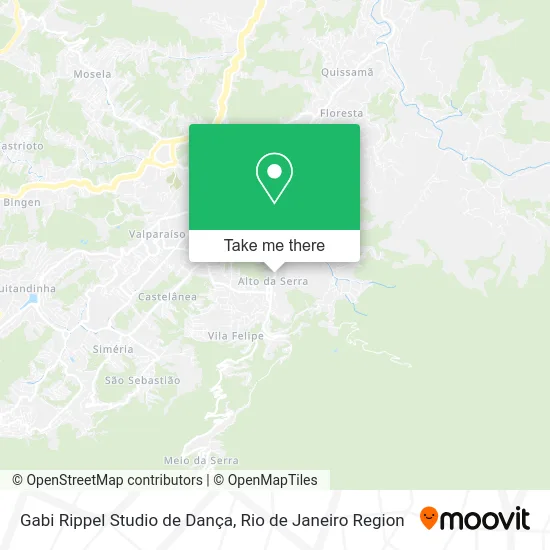 Gabi Rippel Studio de Dança map