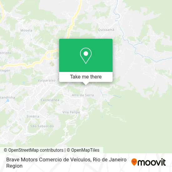 Brave Motors Comercio de Veículos map