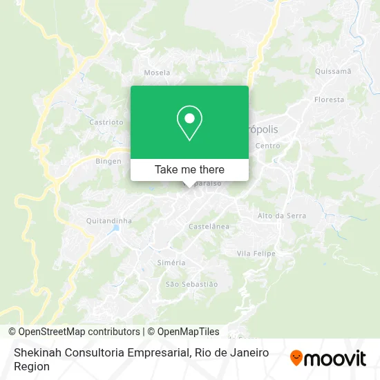 Shekinah Consultoria Empresarial map