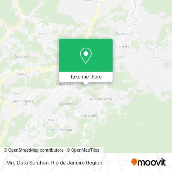 Mrg Data Solution map