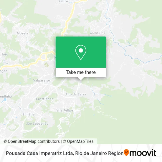 Pousada Casa Imperatriz Ltda map
