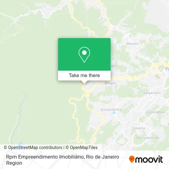 Rpm Empreendimento Imobiliário map