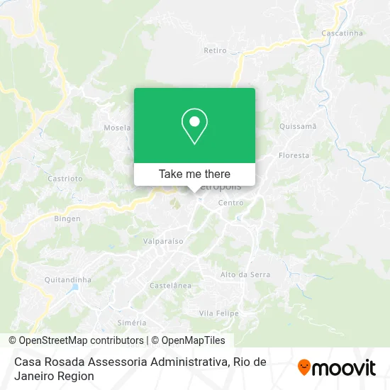 Casa Rosada Assessoria Administrativa map