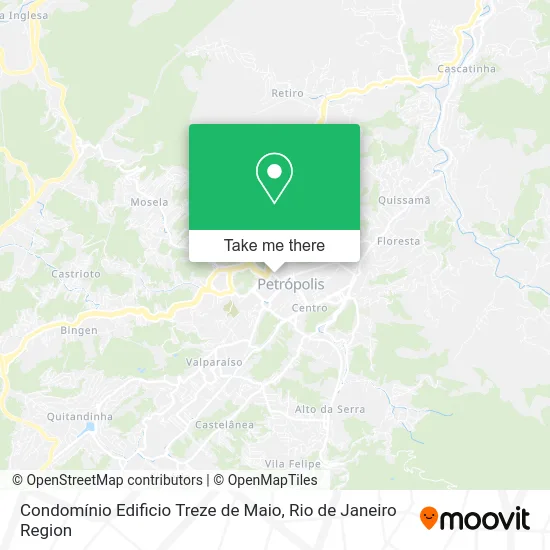 Condomínio Edificio Treze de Maio map