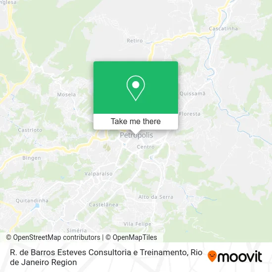 R. de Barros Esteves Consultoria e Treinamento map