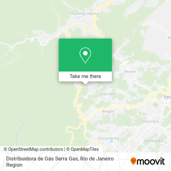 Distribuidora de Gás Serra Gas map