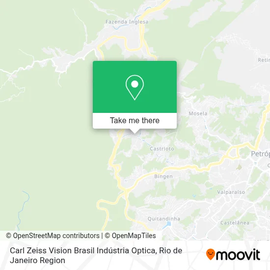 Carl Zeiss Vision Brasil Indústria Optica map