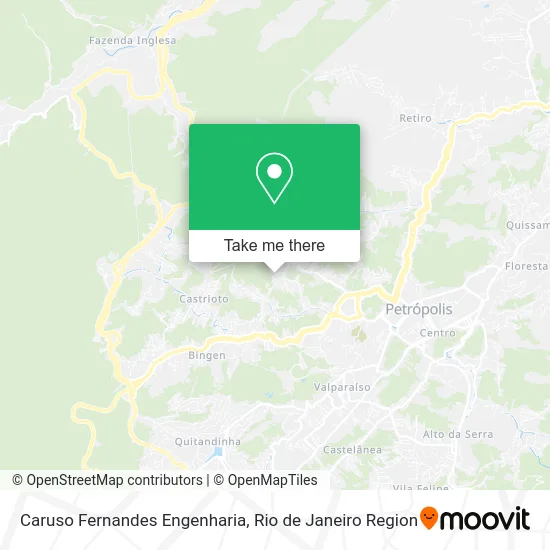 Caruso Fernandes Engenharia map