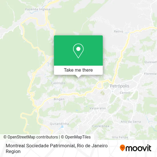 Montreal Sociedade Patrimonial map