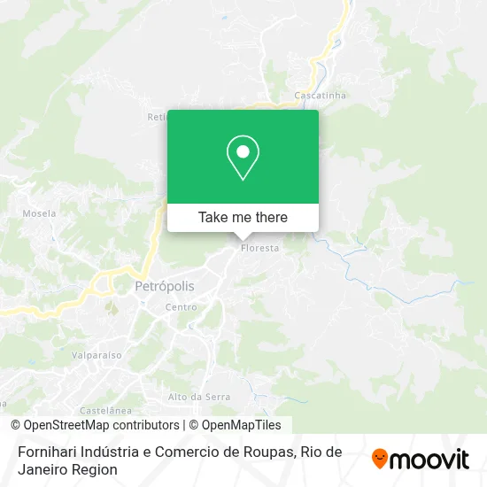 Fornihari Indústria e Comercio de Roupas map