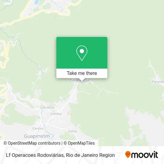 Lf Operacoes Rodoviárias map