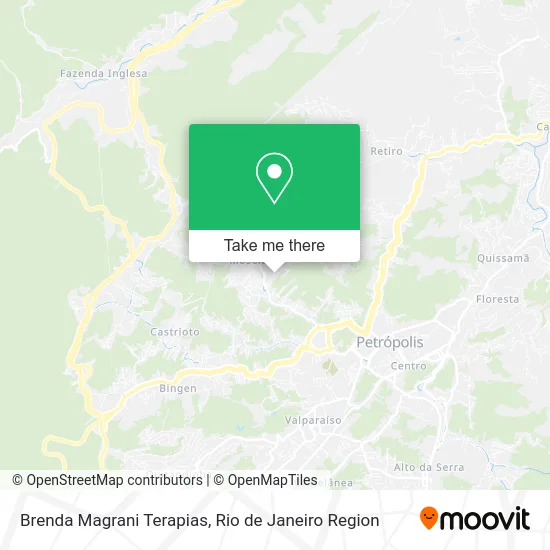 Brenda Magrani Terapias map