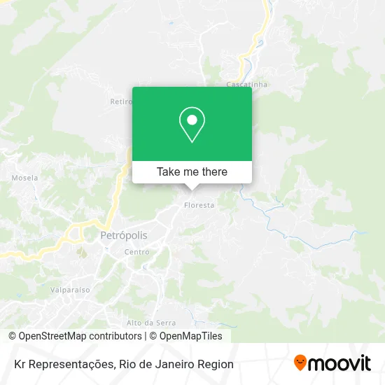 Kr Representações map