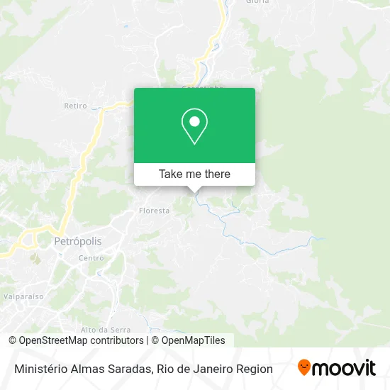 Ministério Almas Saradas map
